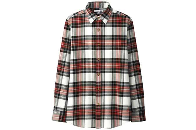 JW Anderson x Uniqlo Flannel Check Shirt