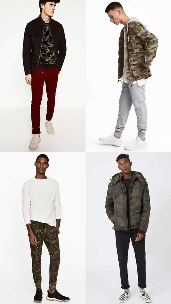 how to wear camouflage