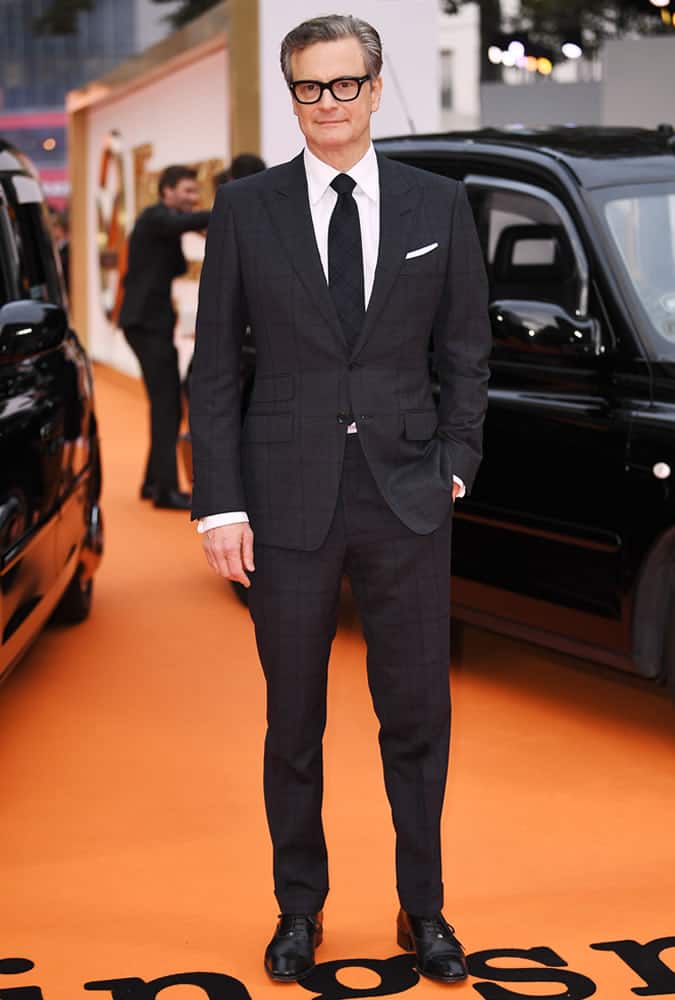 Colin Firth at the Kingsman: The Golden Circle Premiere in London