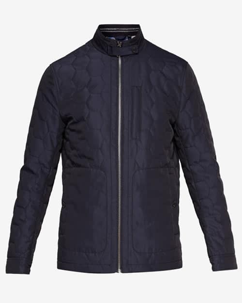 Geo quilted jacket