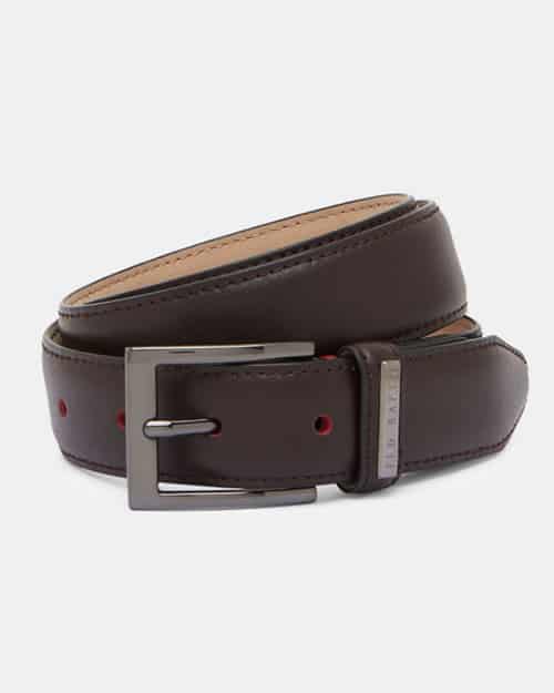 Leather belt
