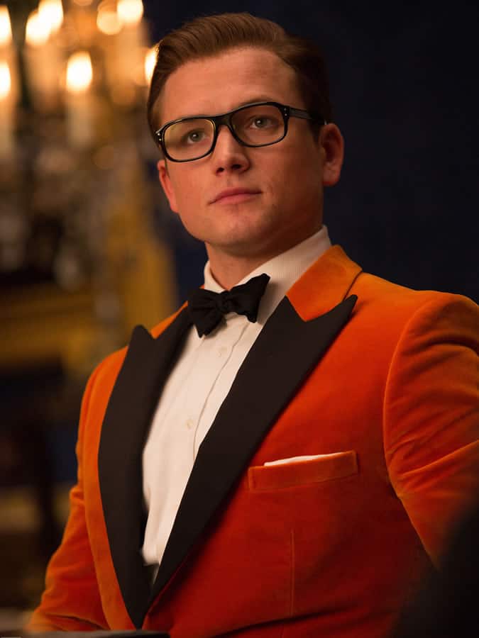 Taron Egerton as Eggsy In Kingsman The Golden Circle