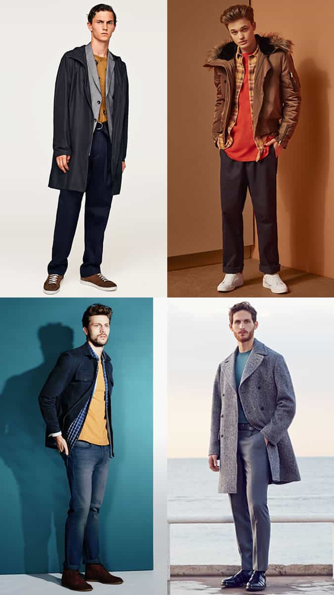 stylish ways to wear T-shirts in autumn and winter