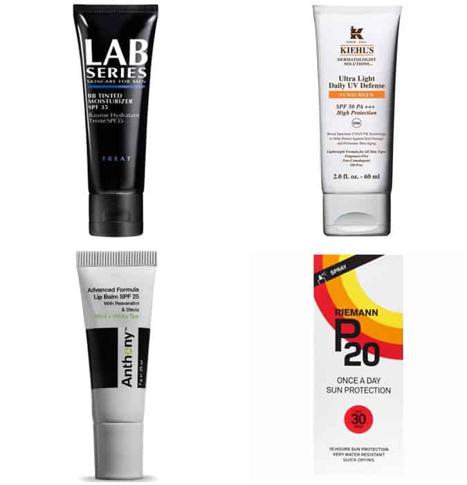 the best SPF products for men