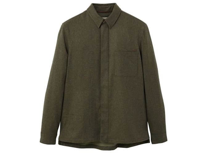 Mango Recycled Wool-Blend Overshirt