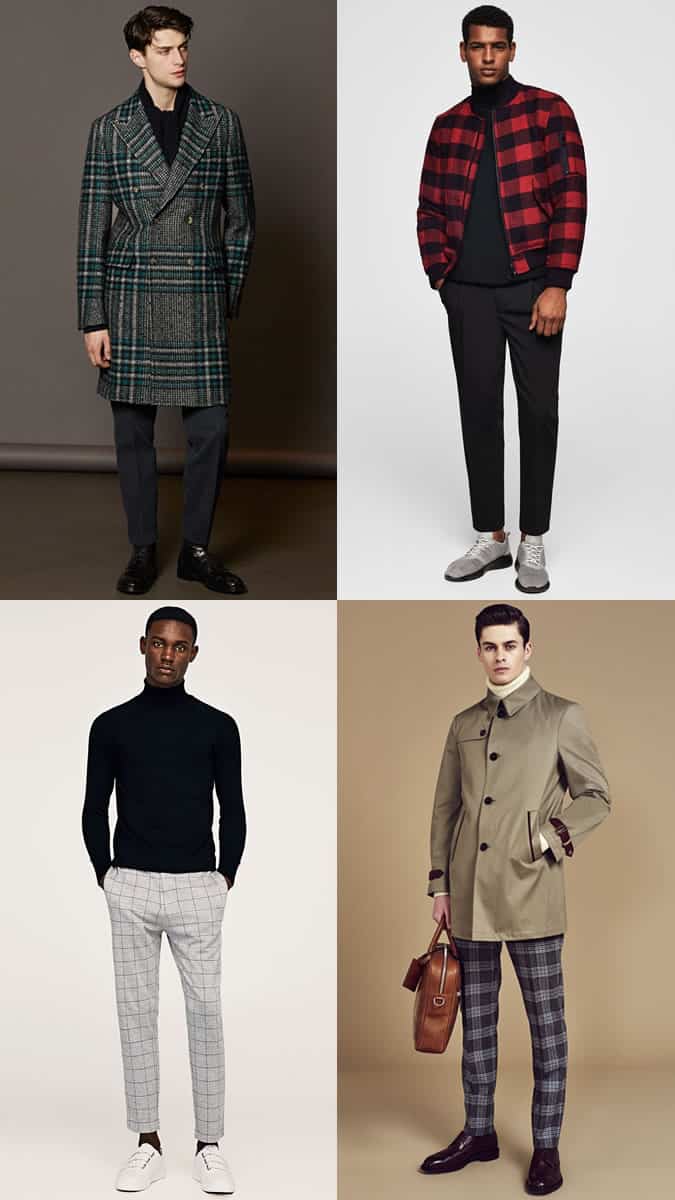 how to wear checks in autumn-winter
