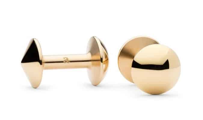 Austin brass cufflinks