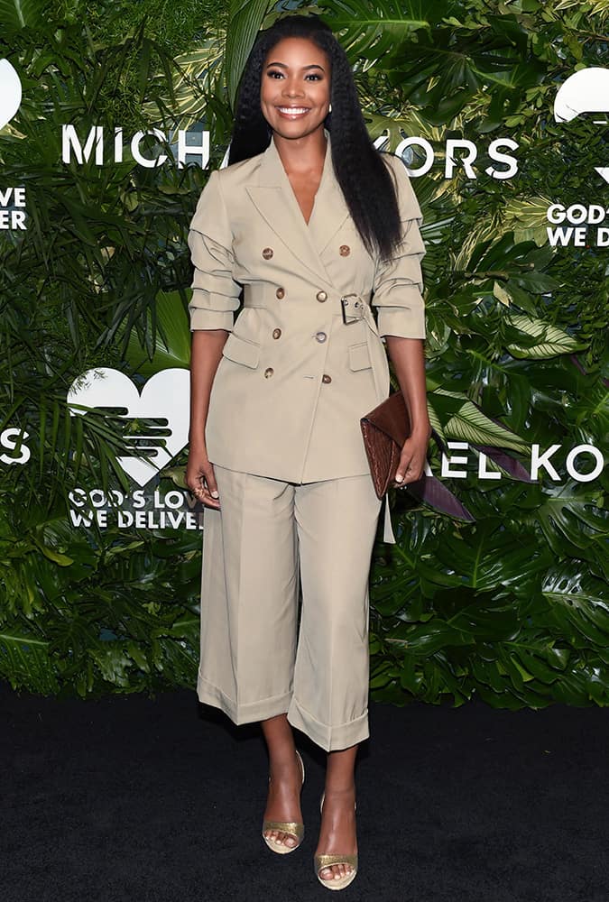 Gabrielle Union at a Michael Kors event