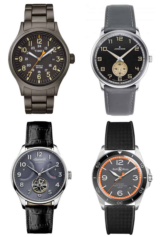 grey men's watches