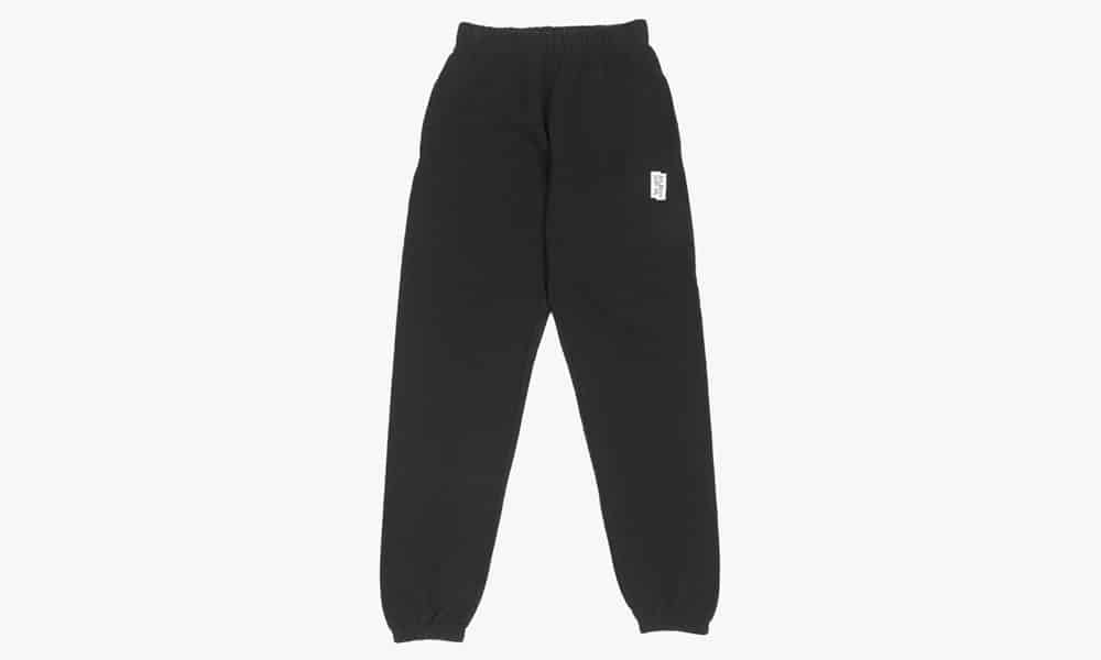 Les Girls Les Boys black track pants