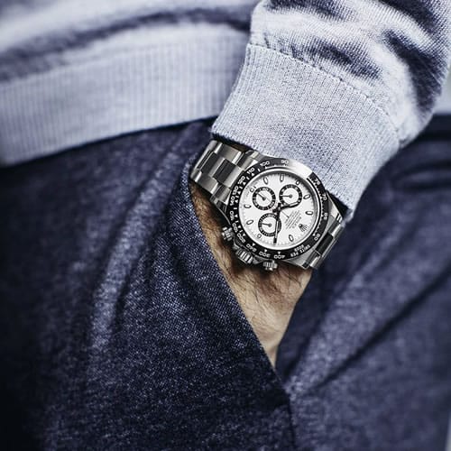 How to wear a Rolex Daytona watch