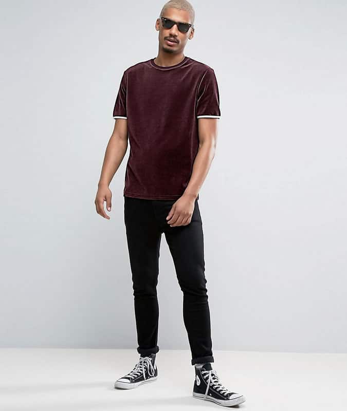 how to wear a terry cloth T-shirt