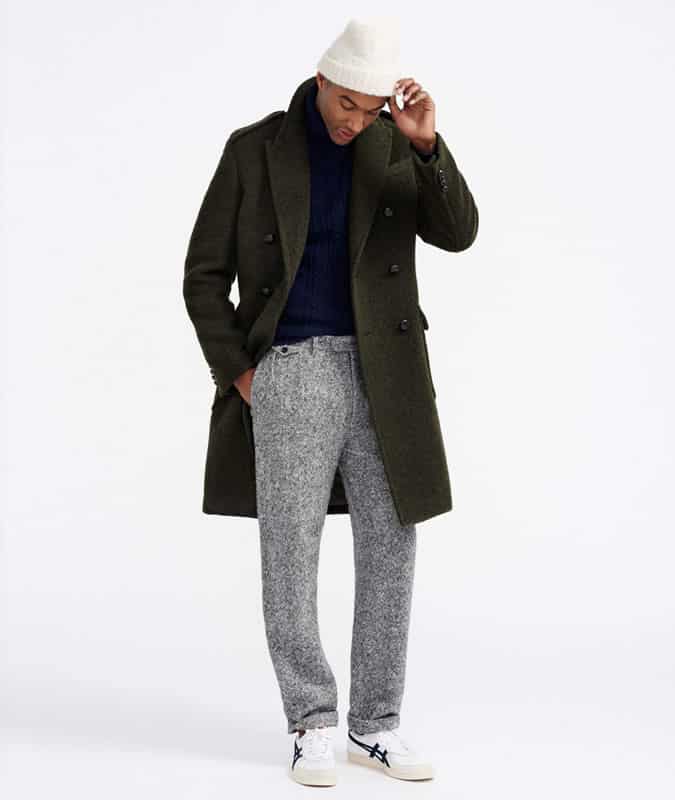 how to wear wider leg trousers