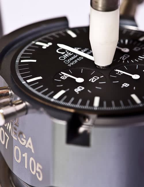 Servicing an Omega Speedmater Watch