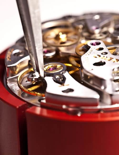 Servicing an Omega Speedmater Watch
