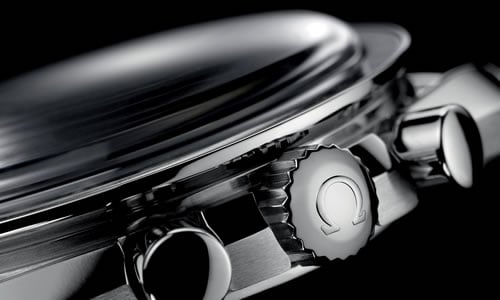 Omega Speedmaster crown