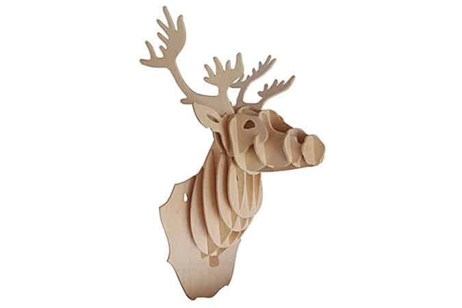 Quay Deer Head Woodcraft Construction Kit FSC