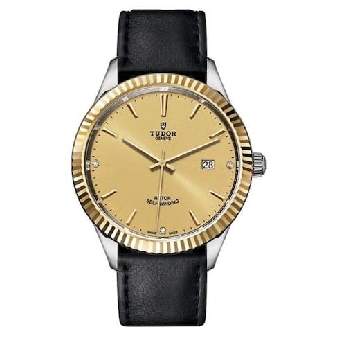 tudor gold watch