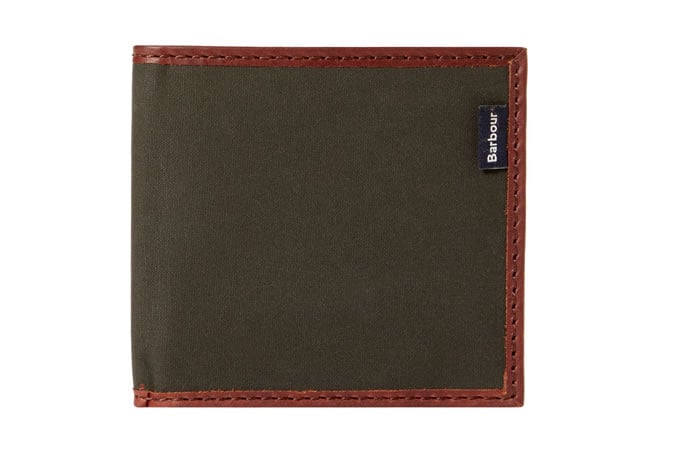 Barbour Drywax Billfold Wallet