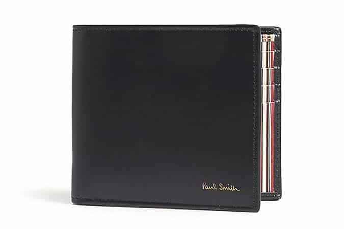 PAUL SMITH ACCESSORIES Multi-stripe billfold wallet