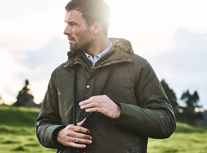 Barbour menswear