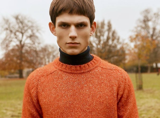John Smedley men's knitwear
