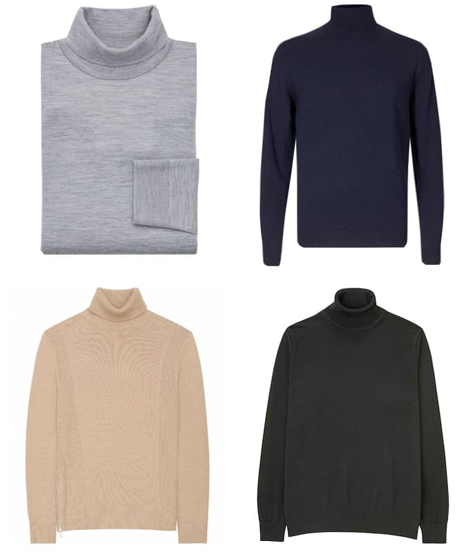 The best men's affordable roll neck knits