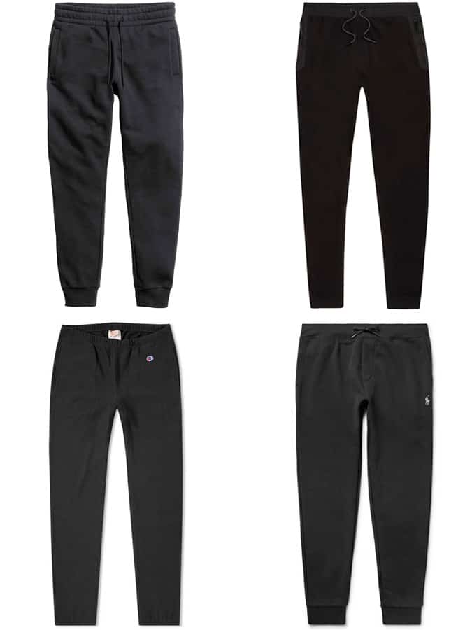 the best black joggers for men