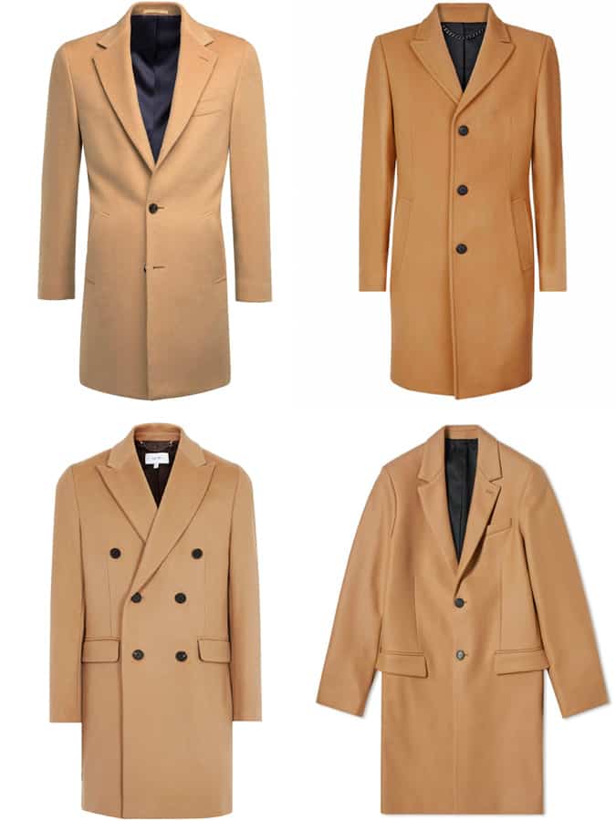 the best camel overcoats for men