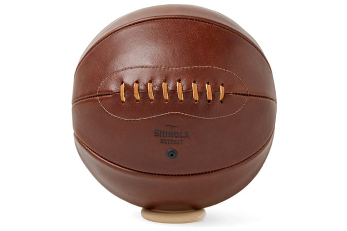 Shinola Leather Basketball