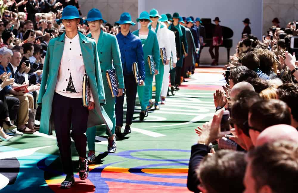 Male Models On A Runway