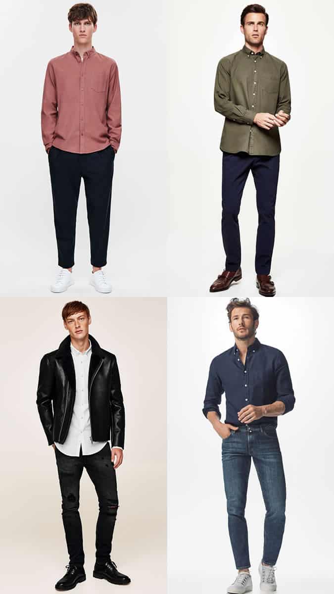what to wear with an Oxford shirt