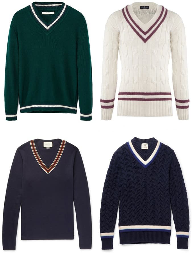 the best V-neck jumpers for men