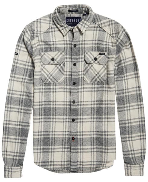 Milled Flannel Shirt
