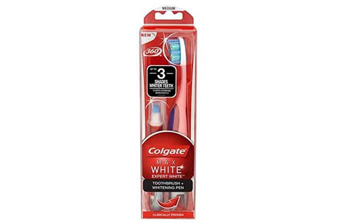 Colgate Max White Toothbrush Plus Whitening Pen