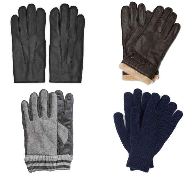 The best Men's leather and wool gloves for winter