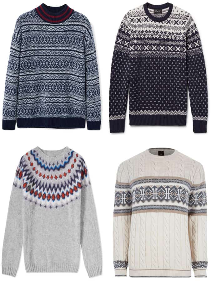The best fair isle jumpers for men