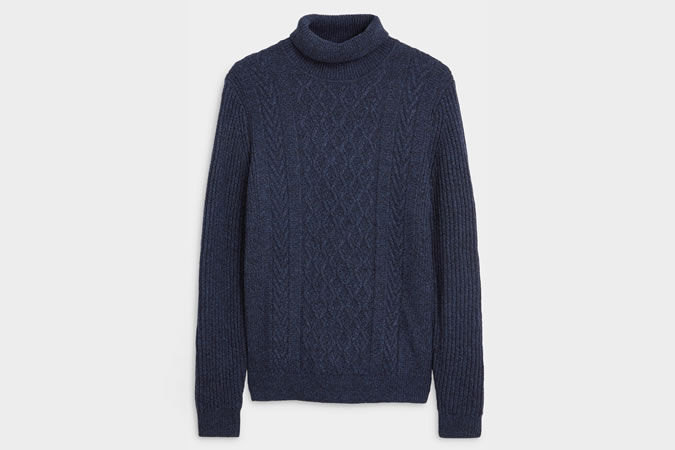Cable Roll Neck