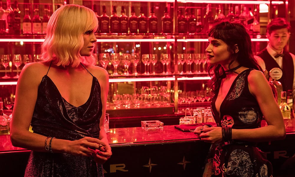 Charlize Theron And Sofia Boutella In Atomic Blonde