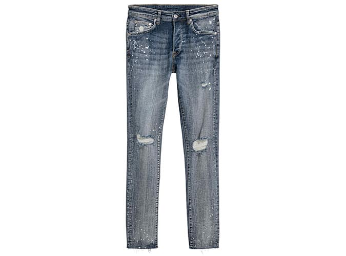 H&M Skinny Trashed Jeans