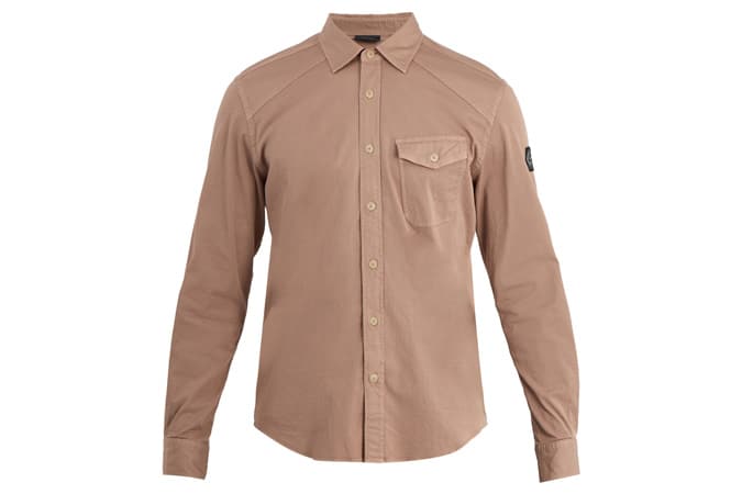 Belstaff Steadway Stretch-Cotton Shirt