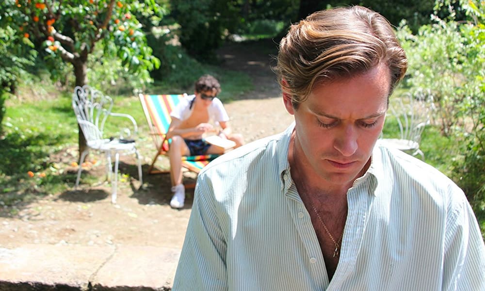 Armie Hammer In Call Me By Your Name