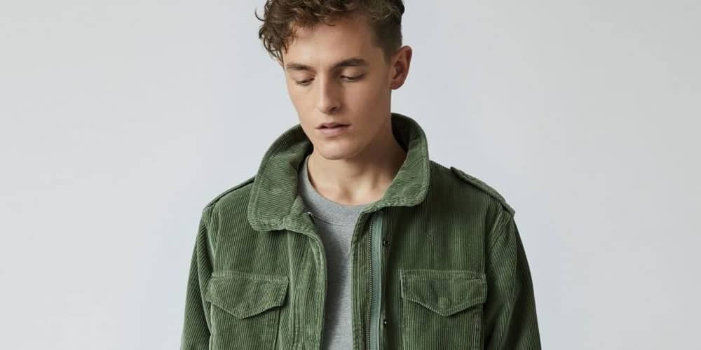 Corduroy jacket for men
