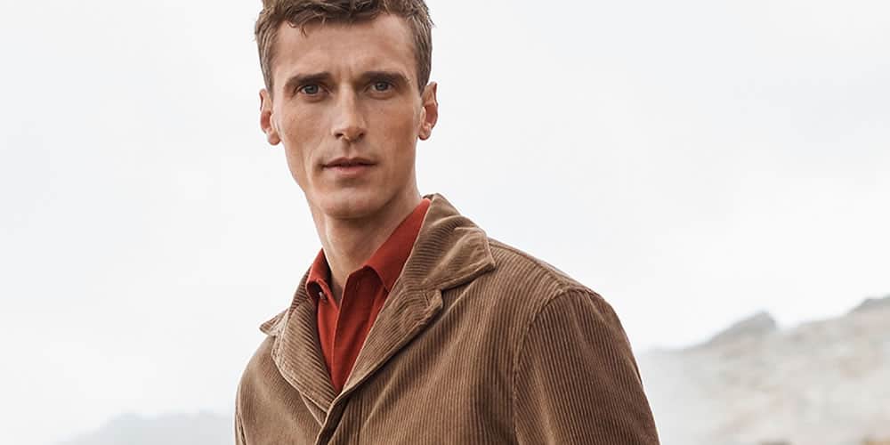 Corduroy clothing for men