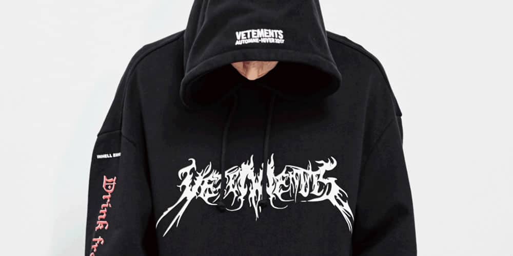Vetements Black Hoodie