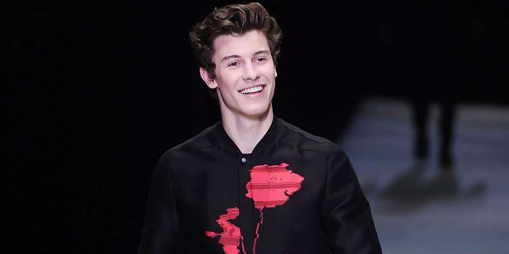 Shawn Mendes At The Emporio Armani Fashion Show