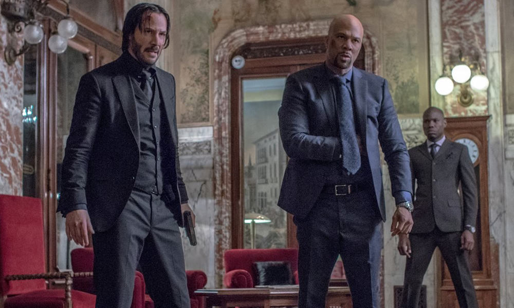 Keanu Reeves And Common In John Wick: Chapter 2