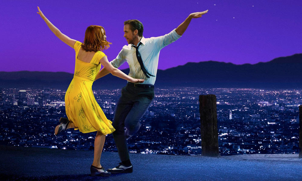 Emma Stone And Ryan Gosling In La La Land