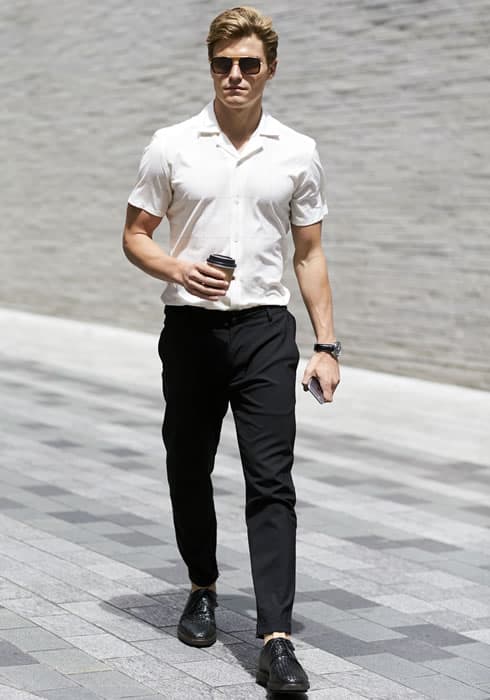 Oliver Cheshire looks good in almost all clothing