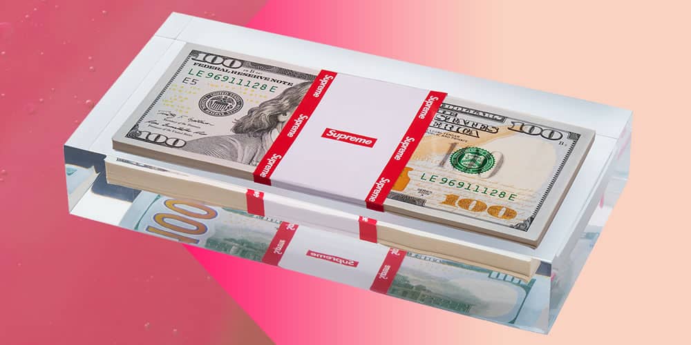 Supreme Money Paper Weight